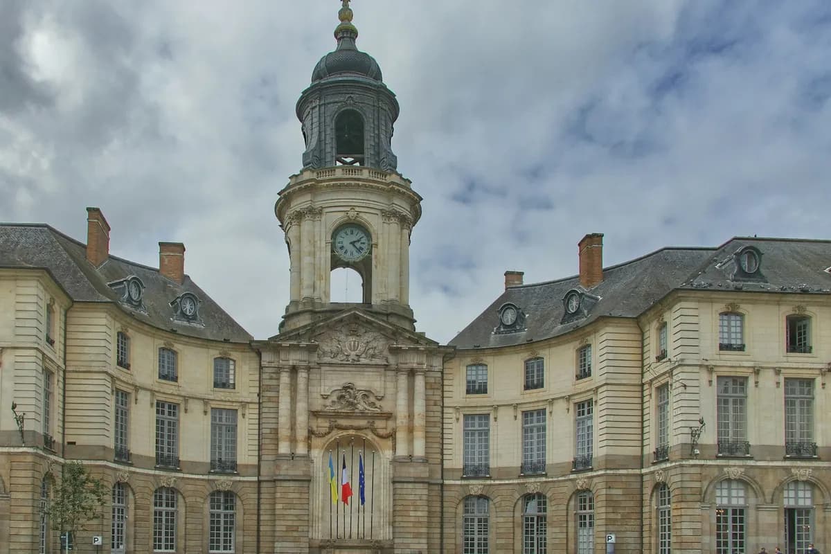 Le centre historique à colombages de Rennes