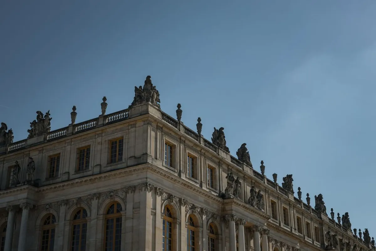Château de Versailles, façade et jardins